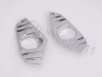 Front Fog Light Cover Trim for 2019-2023 Toyota RAV4 ABS Chrome 2 x Pieces