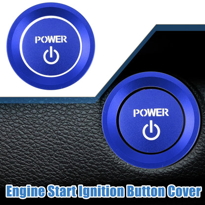 Engine Start Stop Ignition Button Decal for Honda Accord (2018-2022) Blue