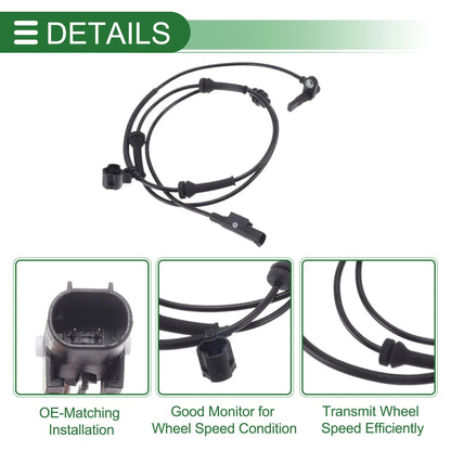 ABS Wheel Speed Sensor for Jeep Compass (2018-2022) Left Rear