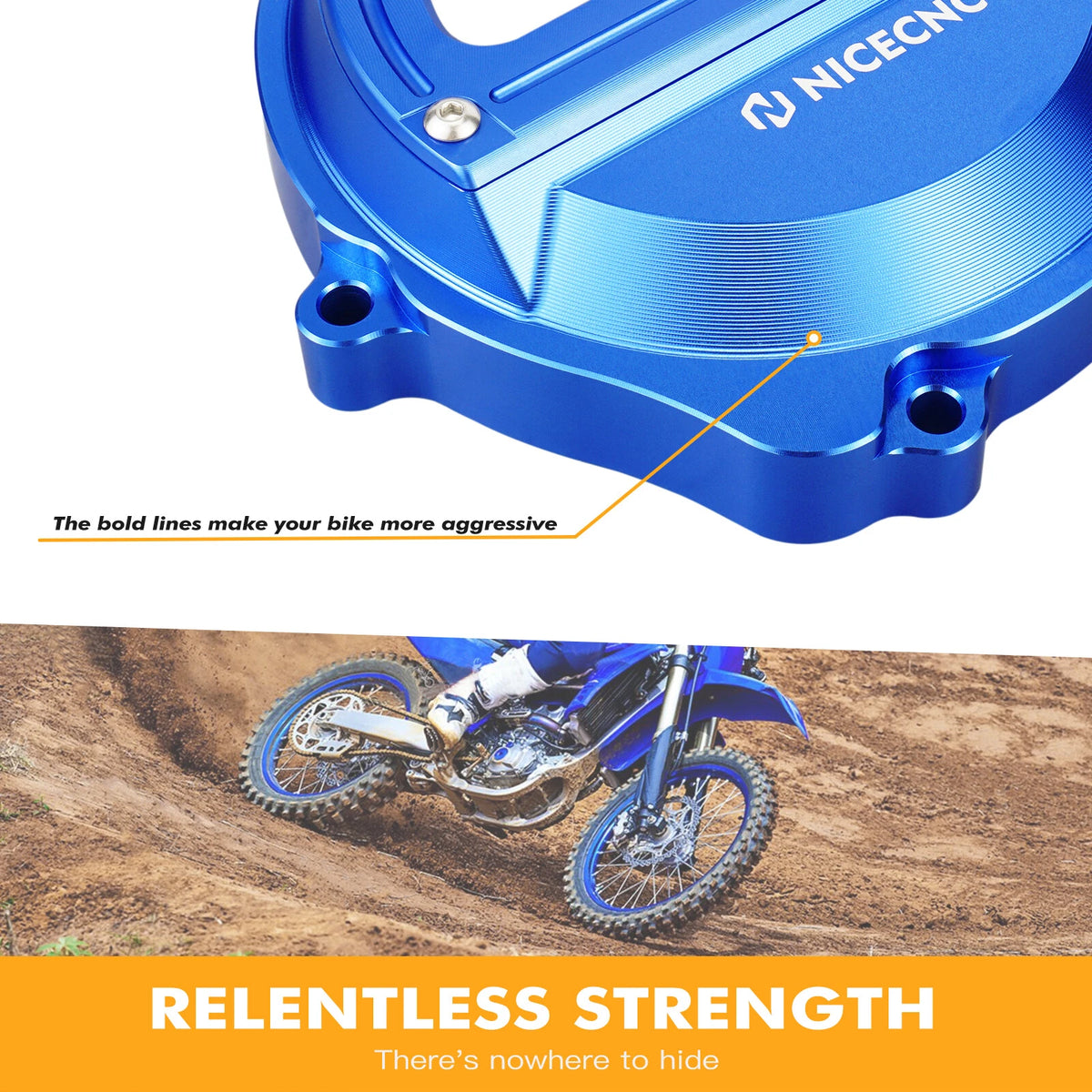 Clear Engine Clutch Cover Guard for Yamaha YZ85/YZ65 (2002-2023)
