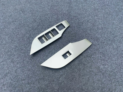 Switch Panel Matte Window Lift Cover Trim for Toyota RAV4 (2019-2023) 4 x PCS