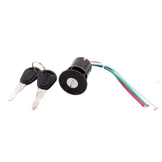 Ignition Switch Lock / 3-Wire for Scooter Motorcycle 2 x Keys