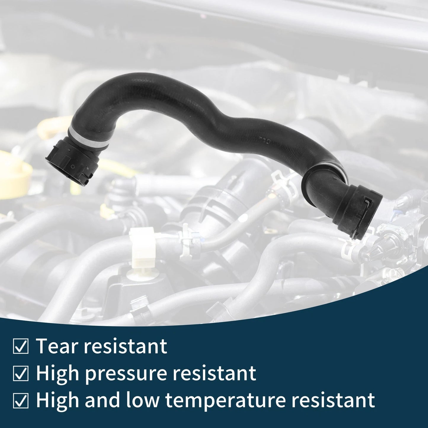 Radiator Hose for BMW X1 E84 L4 2.0L 2012-2015 (2012-2015)