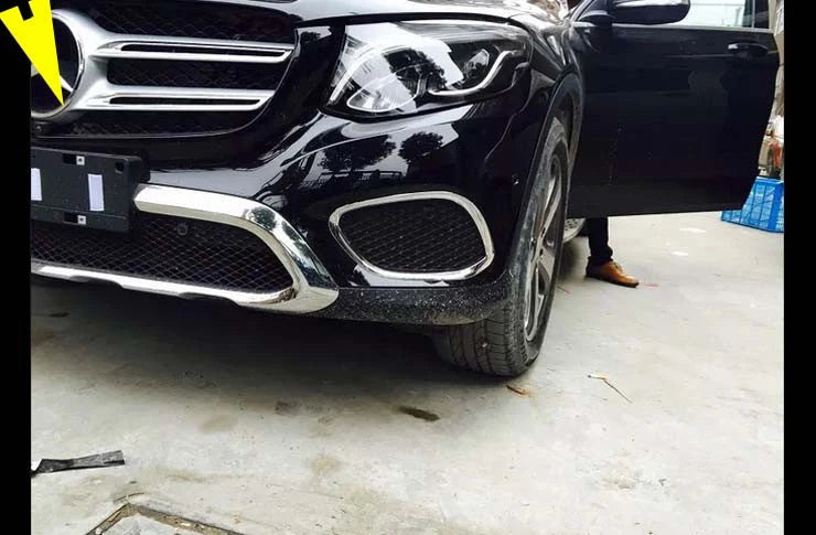 Front Fog Light Lamp Cover Trim for Mercedes-Benz GLC Class X205 (2015-2019)