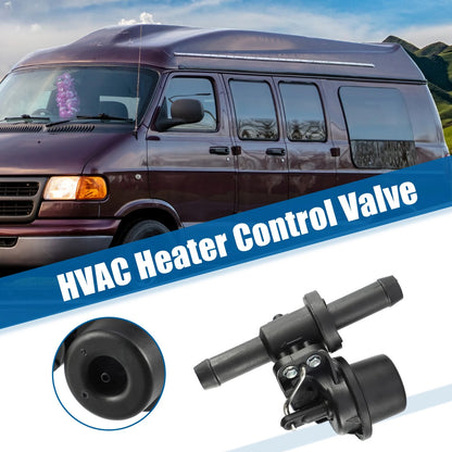 Radiator Water Valve for Dodge Van 1500 B2500 Plastic Metal Black