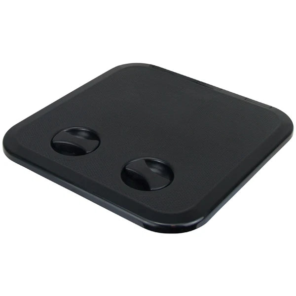 Access Hatch Black 380x380 for Caravan Boat - EUROPA Made in Italy