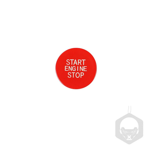 1pc Red Engine Start Stop Button Cover for BMW 3-Series (2019)