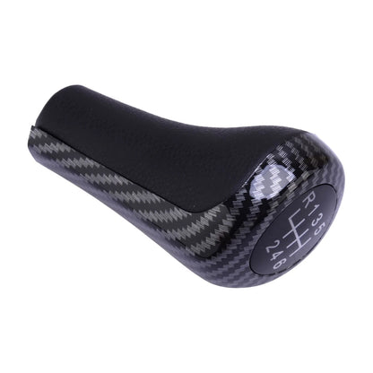 6 Speed Carbon Fiber Gear Knob for BMW 1 3 5 6 Series X1 X3 X5