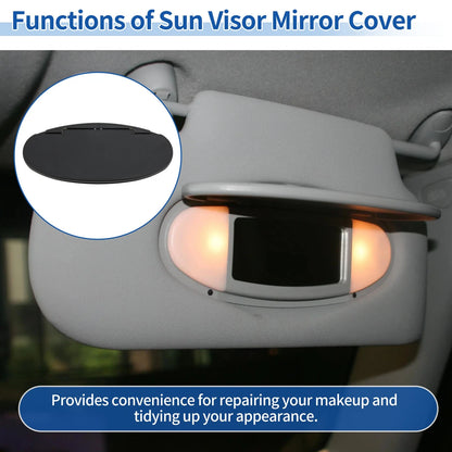 Sun Visor Vanity Mirror Cover for BMW Mini Cooper R55 R56 (2007-2013)