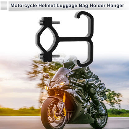 Aluminum Alloy Motorcycle Hanging Hook Hexagon Wrench Gasket 1 Set Black