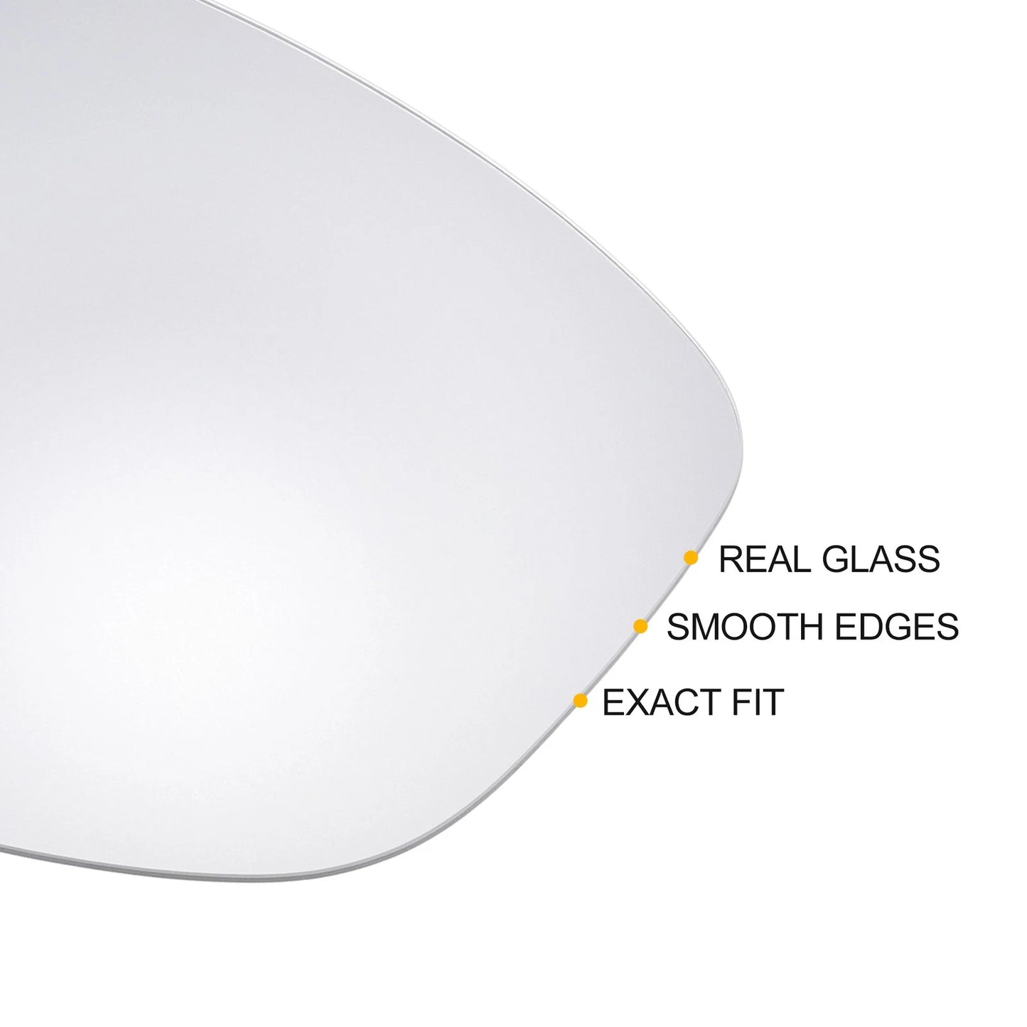 Heated Left Right Mirror Glass w/ Backing Plate for Mazda CX-5 (2013-2014)