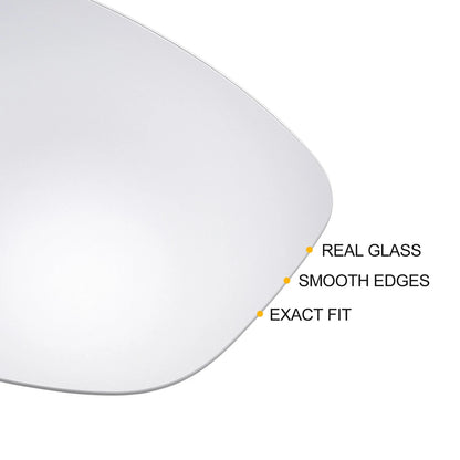 Heated Left Right Mirror Glass w/ Backing Plate for Mazda CX-5 (2013-2014)