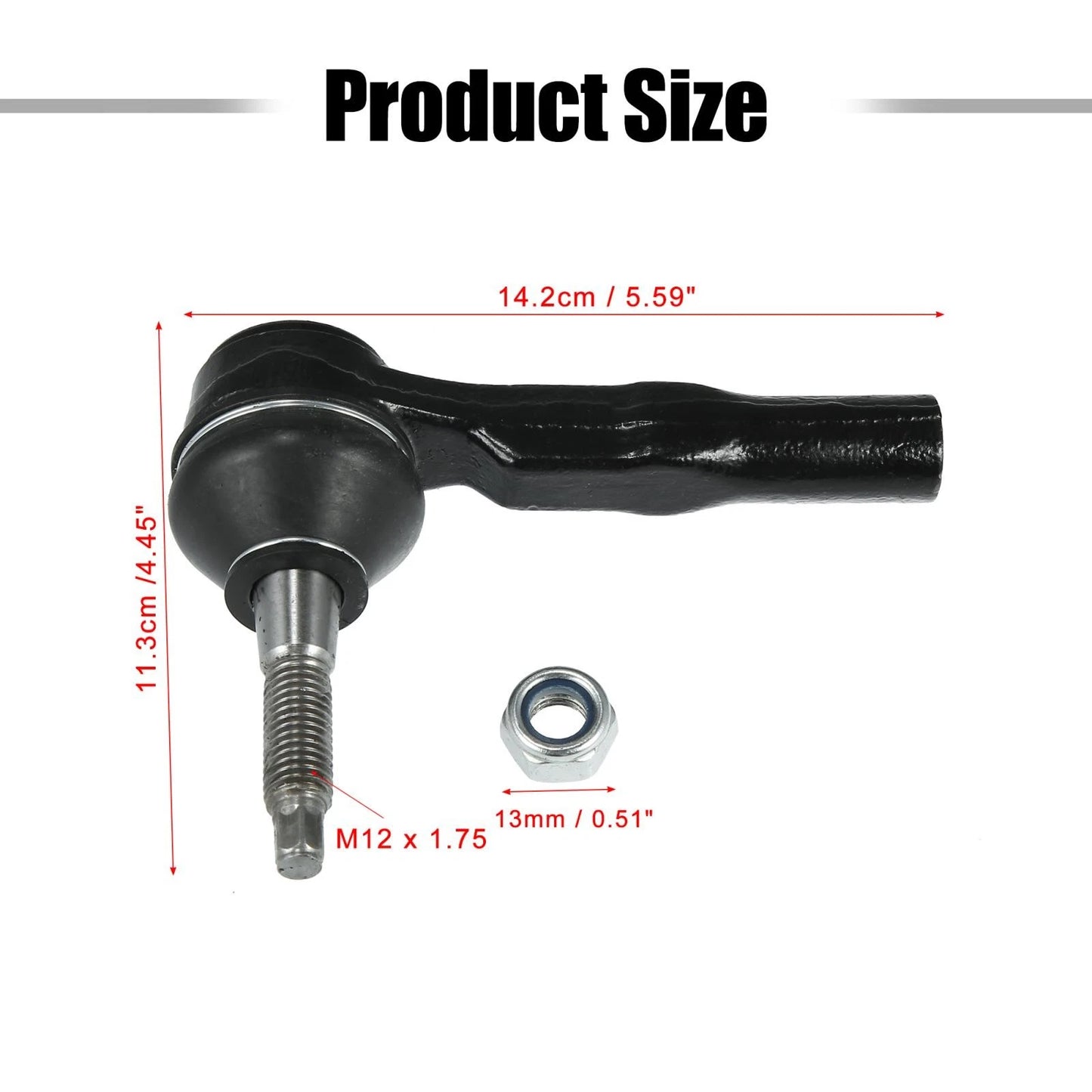 Outer Tie Rod for GMC Terrain (2010-2017) & Chevrolet Equinox (2010-2017)
