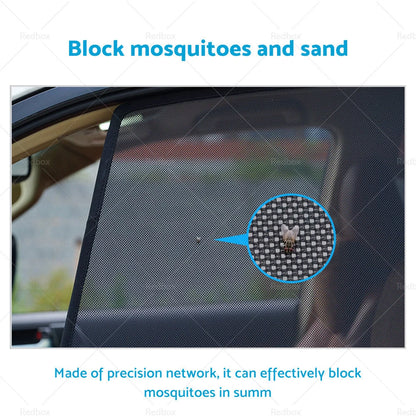 6 x Window Mesh Sun Shades for Toyota Land Cruiser 300 (2021 - Present)