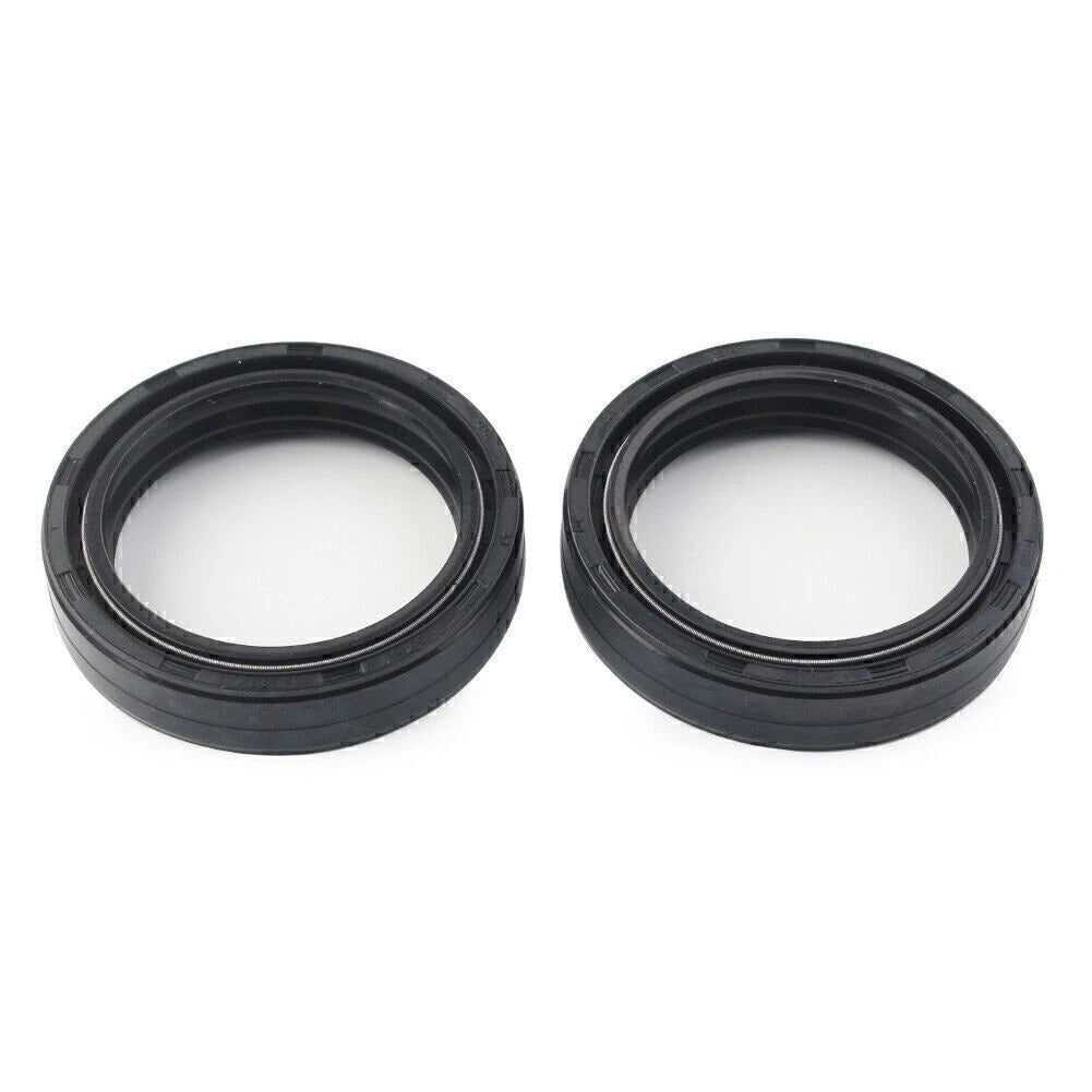 Black Oil Seals for Motorcycle Front Fork Damper Shock Absorber (41-54mm)