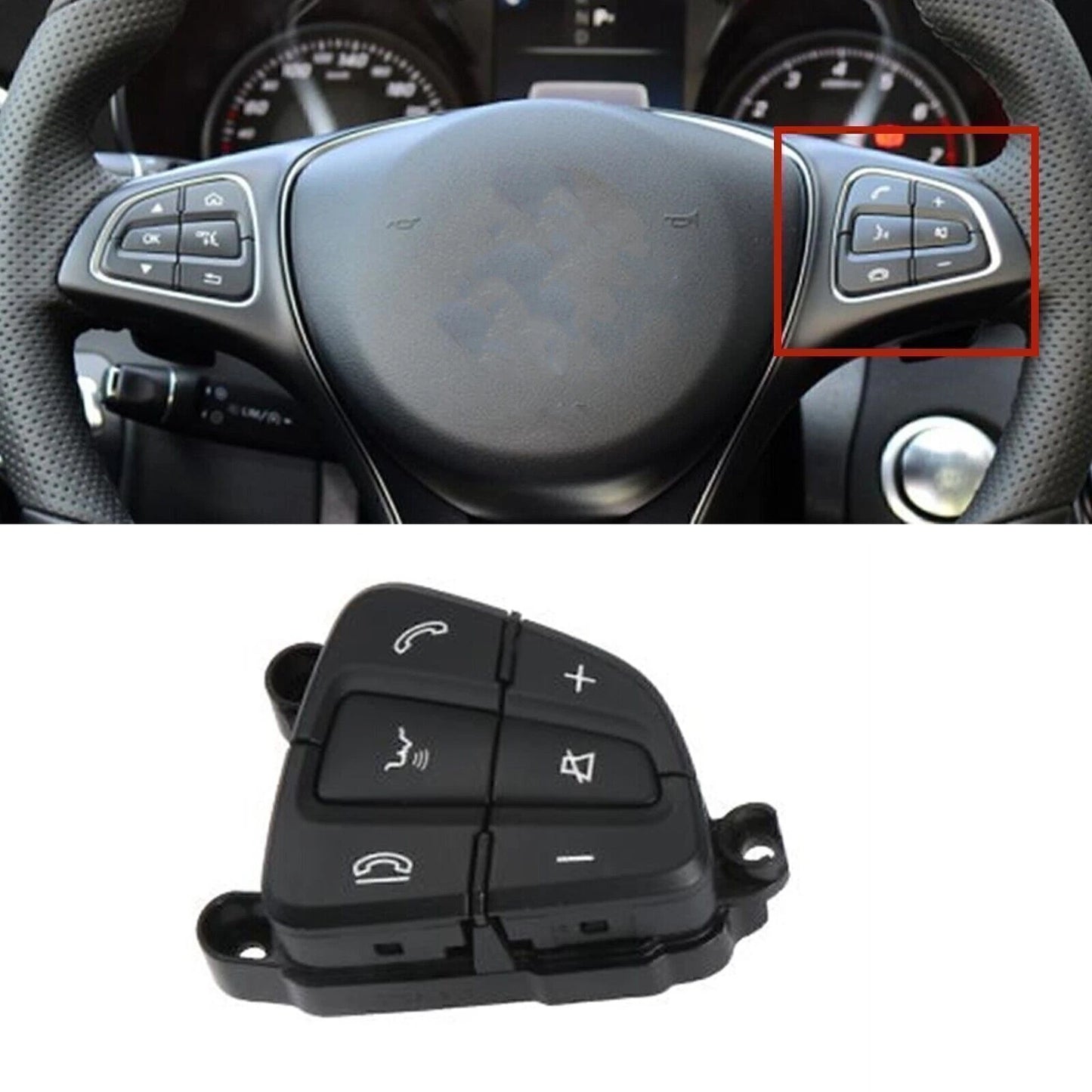 Right Steering Wheel Control Switch for Mercedes Benz W205 C253 (2015-2018)