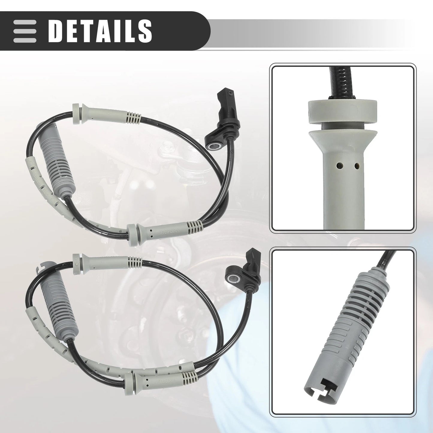 Front Left & Right ABS Sensors for BMW 3 Series (2006-2013)