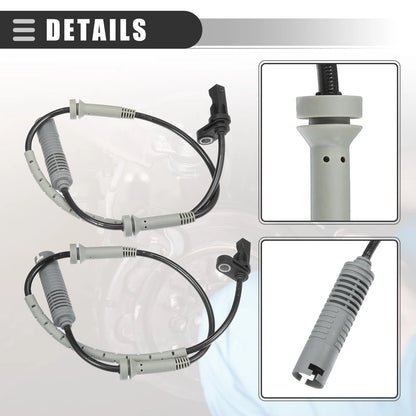 Front Left & Right ABS Sensors for BMW 3 Series (2006-2013)