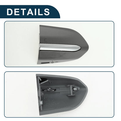 Front Left Door Handle Cover Trim for Ford Mondeo Edge Taurus (2013-2020) Gray