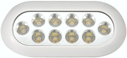 White Underwater LED Light 10x 3W Super Bright 1037 Lumens IP68 Waterproof