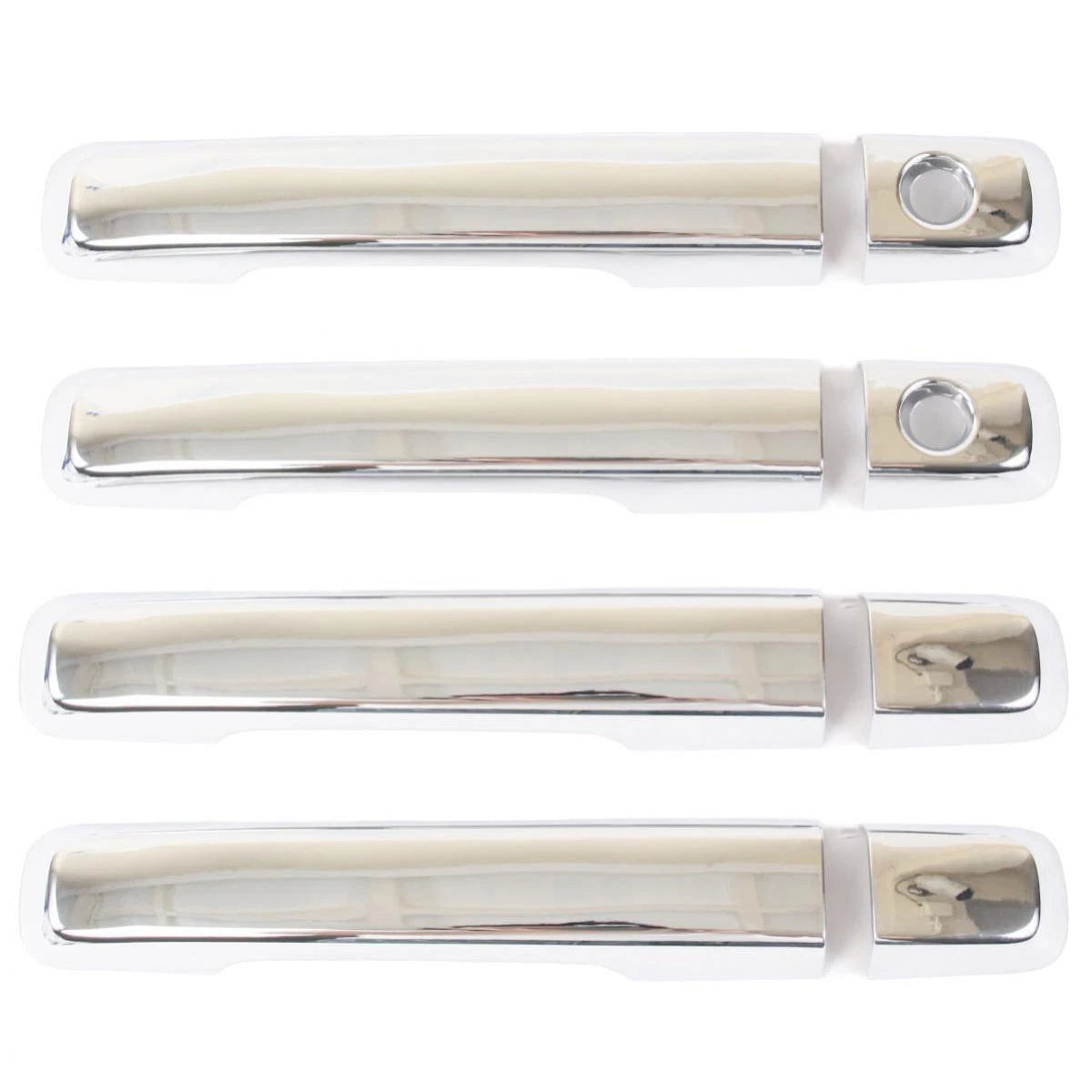 Exterior Door Handles Cover Trim Chrome Set 4 Fits Isuzu D-Max Truck 2011-15 D05