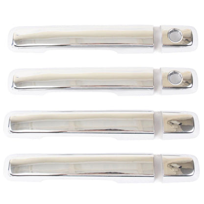 Exterior Door Handles Cover Trim Chrome Set 4 Fits Isuzu D-Max Truck 2011-15 D05