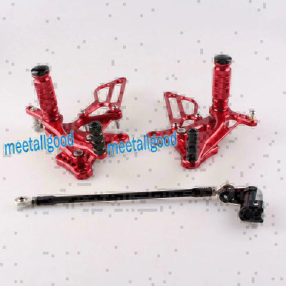 Aluminum Adjustable Racing Rearset Footpegs for Honda NSF100 NSR50 (2000-2009)
