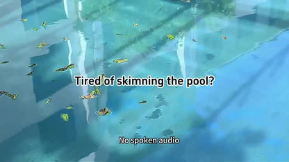 Solar Powered Robotic Pool Skimmer Cleaner for Pool Surface Cleaning