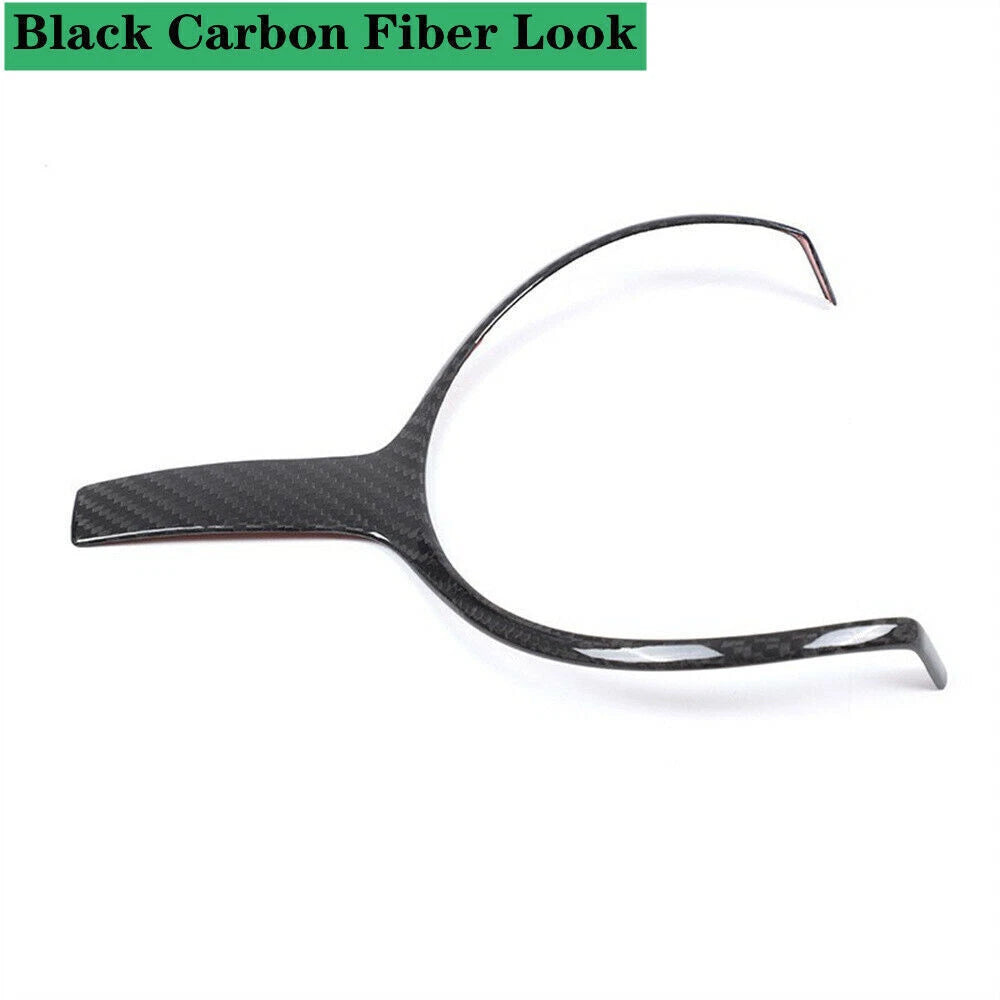Carbon Fiber Look Steering Wheel Trim for BMW M-Sport F10 F06 F12 F13 F32 F33 (2011-2019)