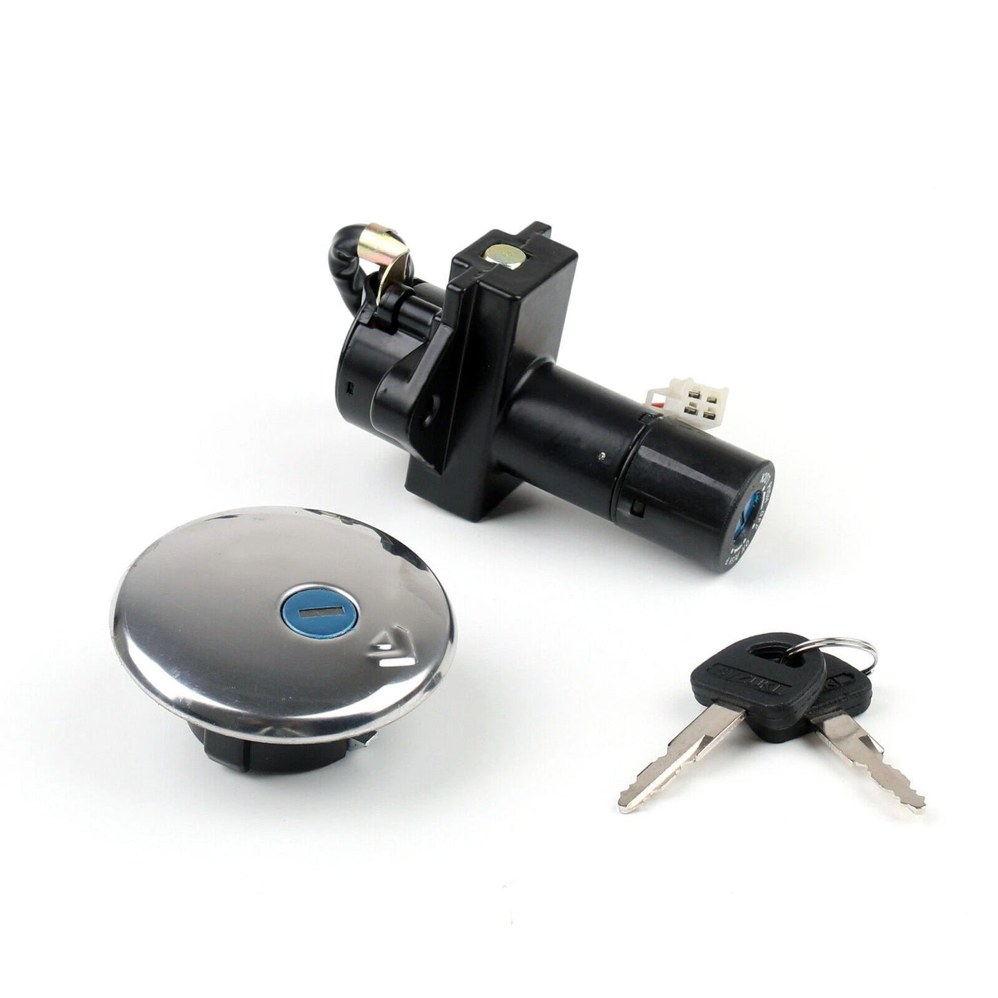 Ignition Lock & Fuel Gas Cap Key Set for Suzuki GN250 (1985-2001)