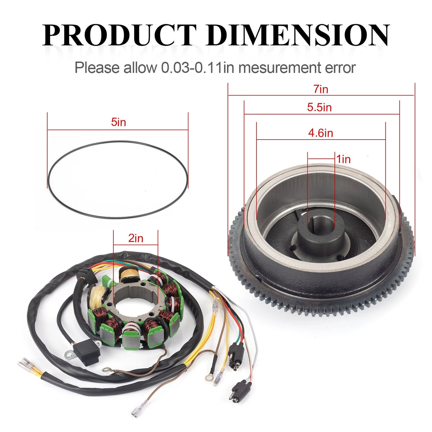 Stator Flywheel for Polaris Sportsman 500 6x6 (2000-2001)