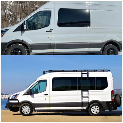 Fuel Tank Flap Door Cover for Ford Transit MK8 (2015-2023)