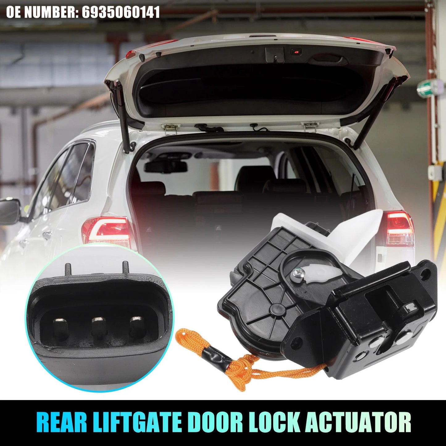 Rear Liftgate Door Lock Actuator for Toyota Land Cruiser (2008-2011)