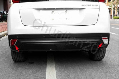 Chrome Front Fog Light Covers for Mitsubishi Eclipse Cross (2017-2020)