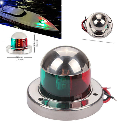 12V LED Navigation Lamp for Marine Boat Yacht Pontoon Port Starboard (N/A)