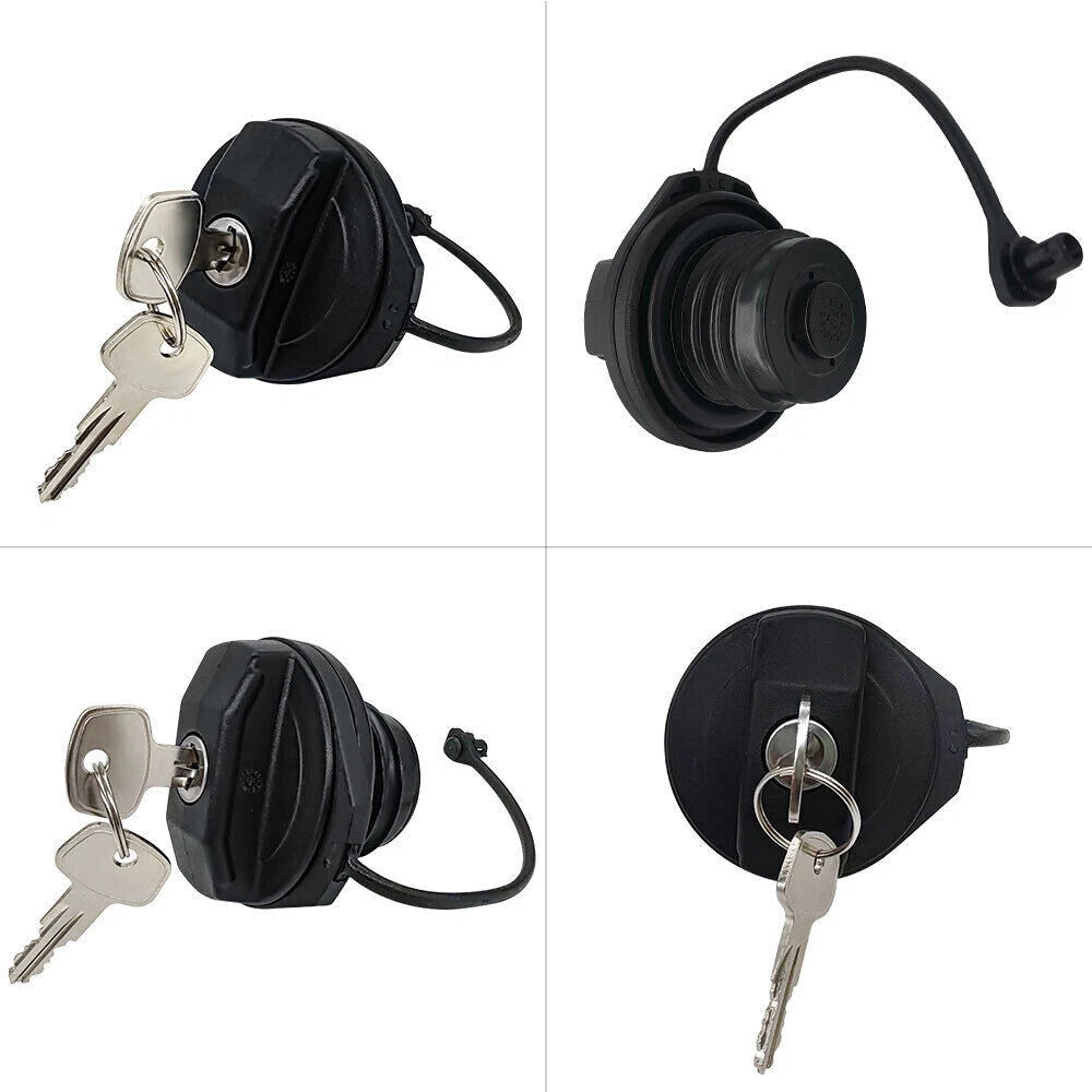 Fuel Tank Filler Cap w/ 2 Keys for Land Rover Defender 90 110 130 (2007-2023)