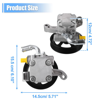 1x Power Steering Pump with Pulley for Chevy Traverse (2009-2017)