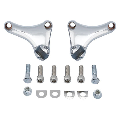Chrome Passenger Footpeg Bracket for Harley Sportster 883 1200 (2004-2013)