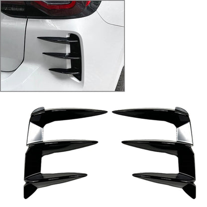 Rear Bumper Spoiler Vent Trim Cover for BMW X3 G01 LCI M-Sport (2022-2023)