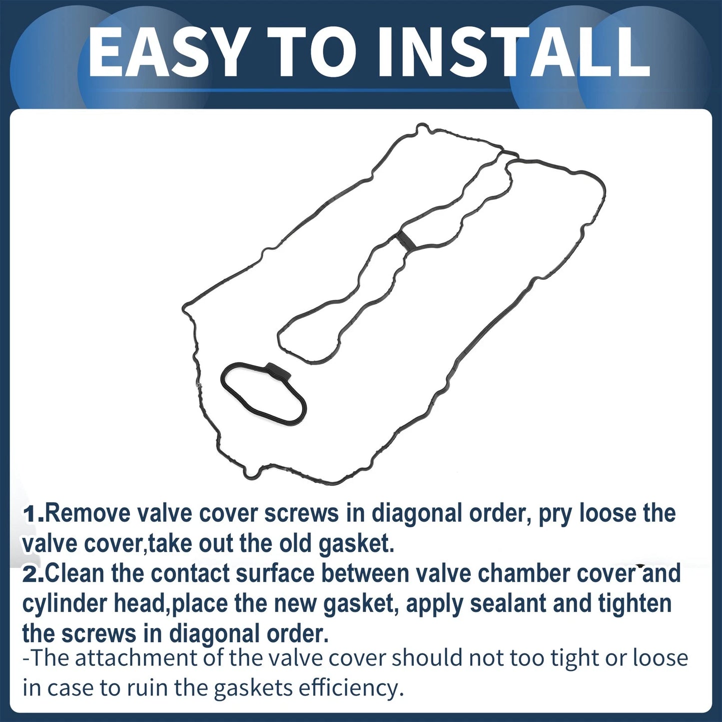 Valve Cover Gasket for BMW 5 Series (2009-2013)