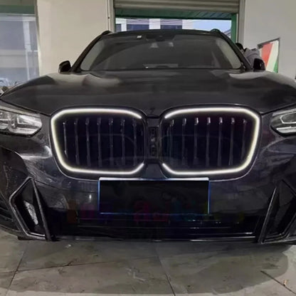 Grille for BMW X3 X4 2022-2024 Black LED (2022-2024)