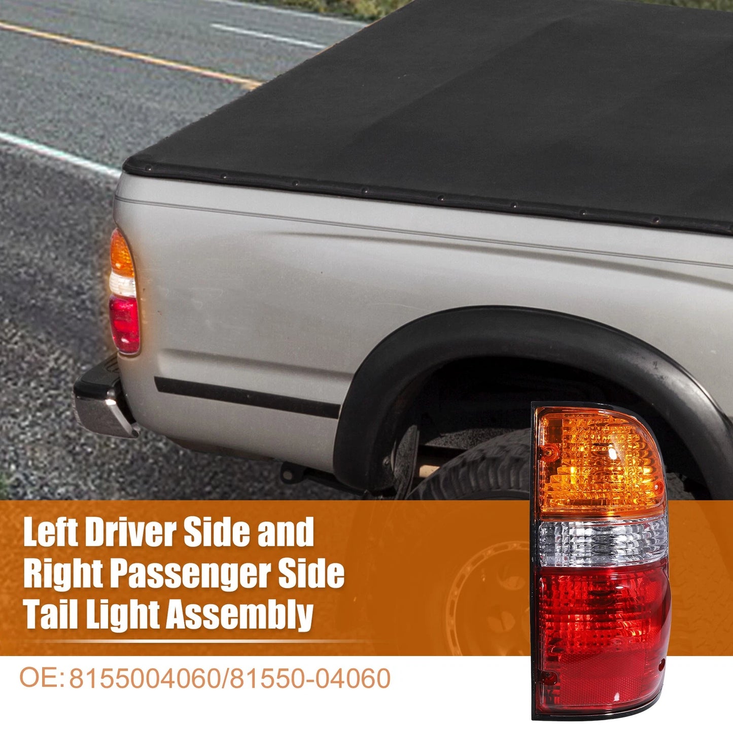 Right Side Tail Light Assembly for Toyota Tacoma (2001–2004)