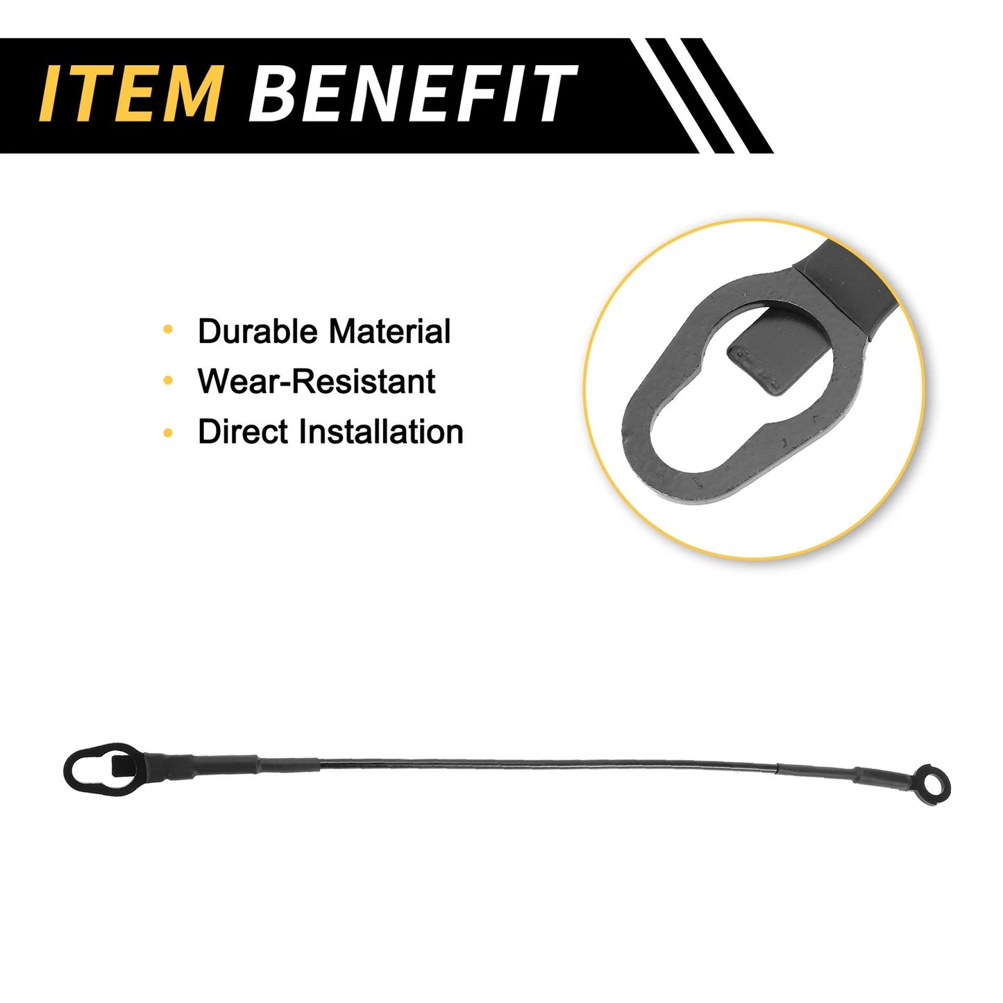 Tailgate Cables 1 Pair for Ford F-150 F-250 F-350 (2004-2023)