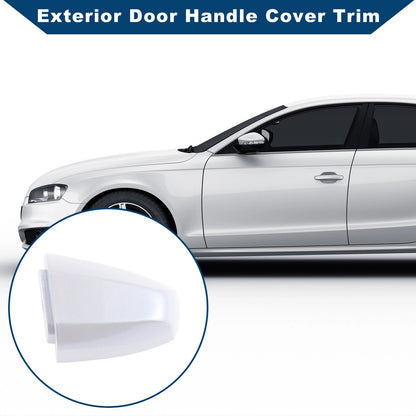 Exterior Door Handle Cover Trim for BMW X1 X2 X5 X6 2014-2019 (2 x White)