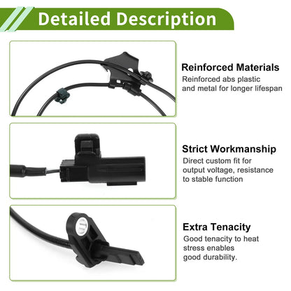 Front Left ABS Wheel Speed Sensor for Toyota Corolla