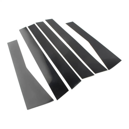 6 x Pillar Post Door Window Trim Covers for Subaru Forester (2019-2023)