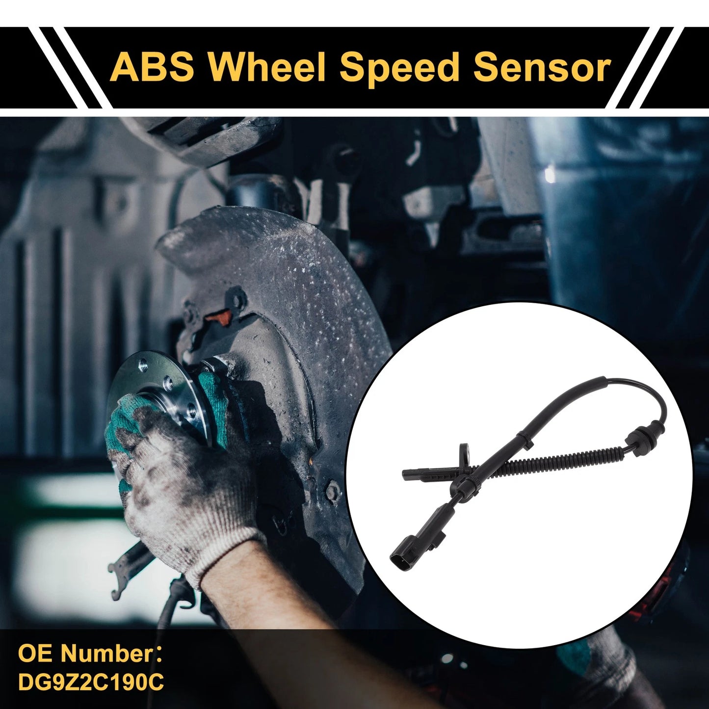 ABS Wheel Speed Sensor for Ford Edge (2015-2023) 1 x Left/Right Rear