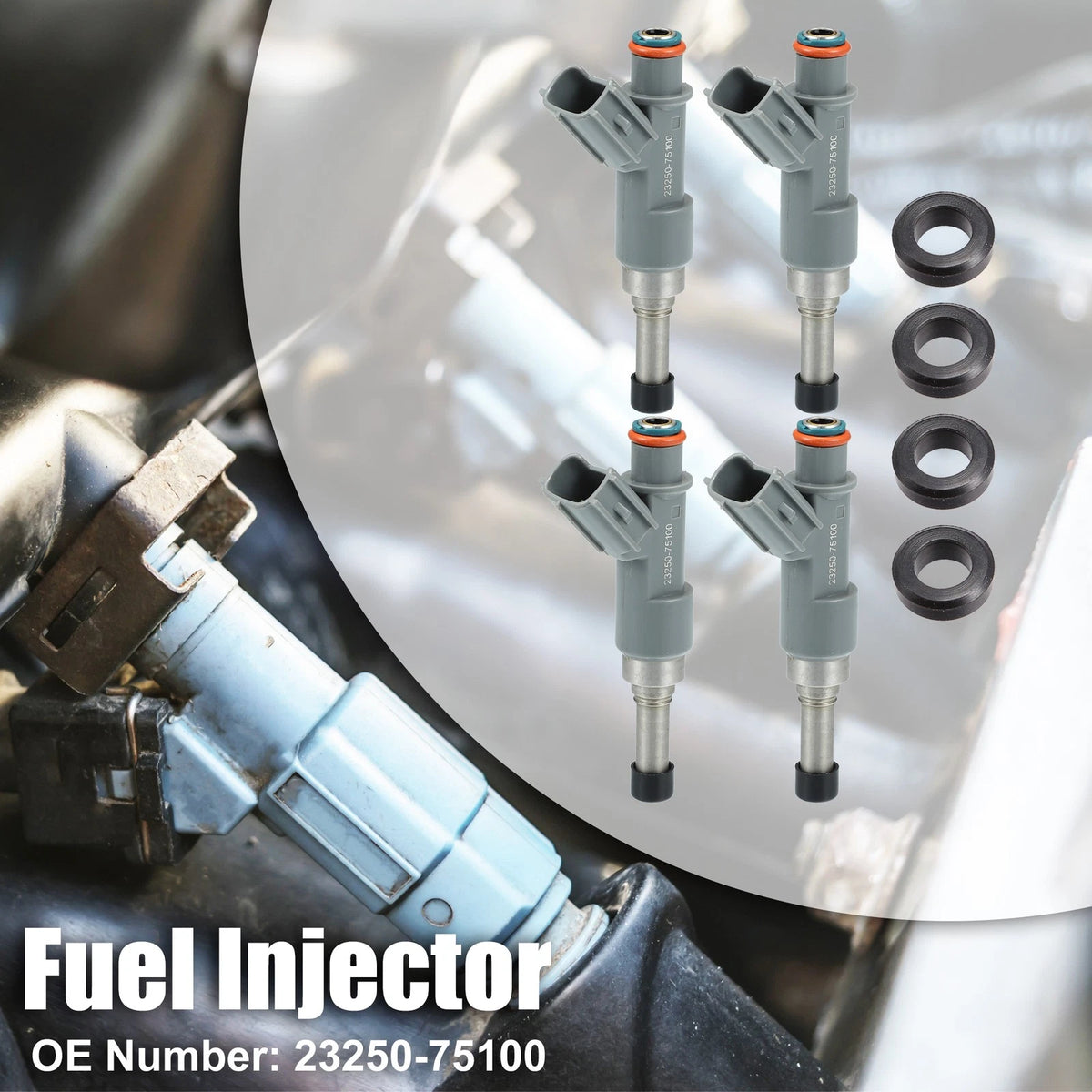 4 x Fuel Injector for Toyota Tacoma 2.7L (2005–2016)