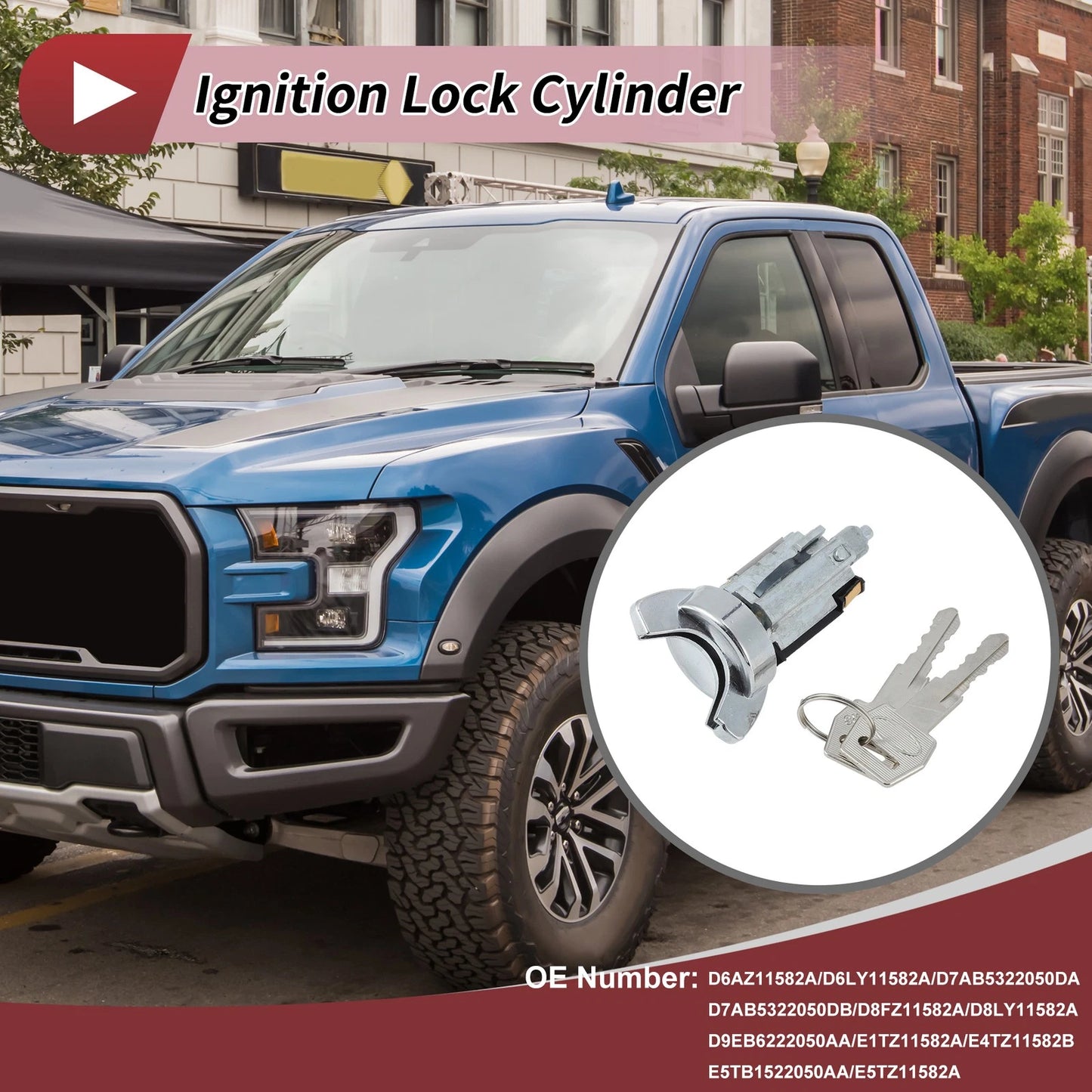 Ignition Lock Cylinder for Ford F-150 (1985-1991)