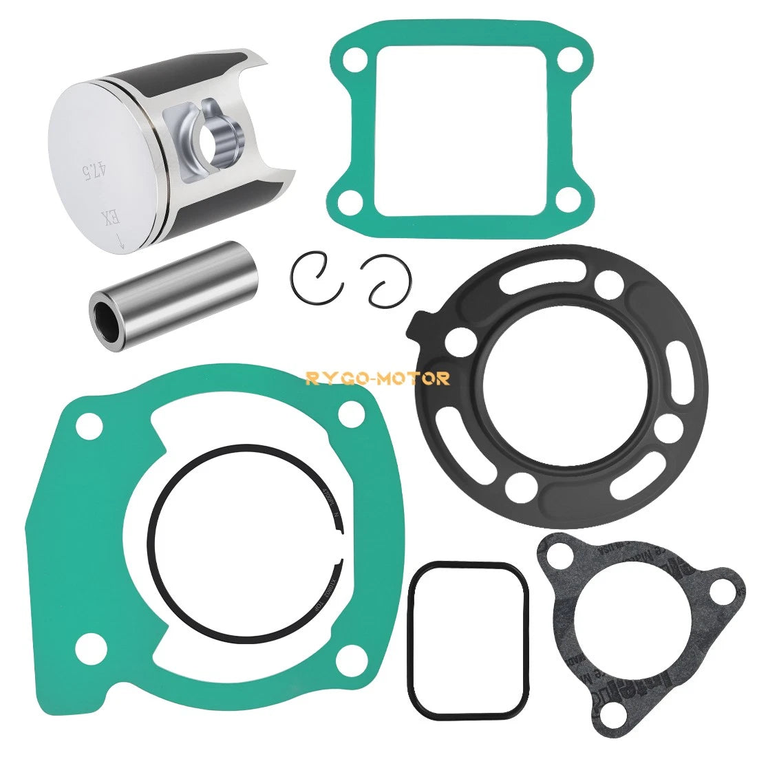 Top End Rebuild Piston Ring Pin Gasket for Honda CR85R CR85RB (2003–2007)